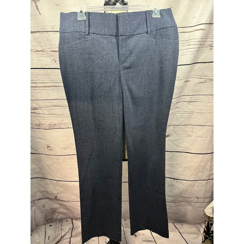 Apt‎ 9 Womens Dress Pants Size 8 Blue Career Trouser